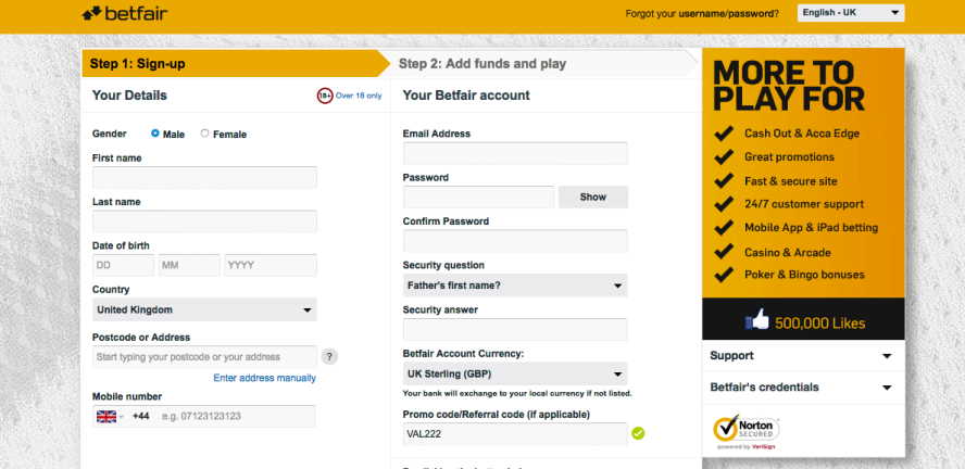 join Betfair